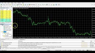 MT4 Closing All Open Orders With One Click  MetaTrader 4 Forex Tutorial [upl. by Tiebout249]