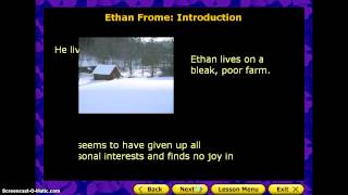 Ethan Frome Video Notes [upl. by Ellenahs]