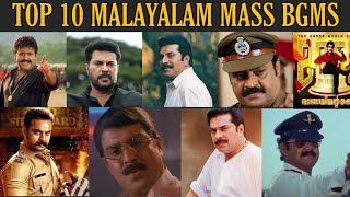 Top 10 Mass Malayalam BGM  Mollywood BGMs  Till 2020  Hit Background Musics  BGM Universe [upl. by Dorman]