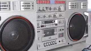 SOLD RARE HUGE CLAIRTONE 7980 CONION C100F BOOMBOX GHETTO BLASTER MY PERSONAL ONE [upl. by Reiko]