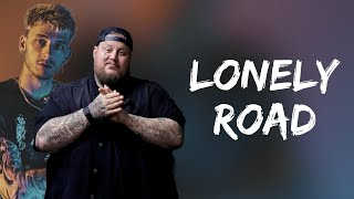 mgk amp Jelly Roll  Lonely Road Lyrics Music Video [upl. by Anehsuc]