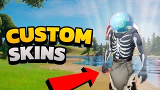 How to make CUSTOM Fortnite skins [upl. by Hilaria]