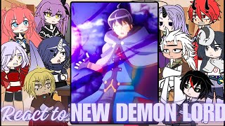 Rimuru Tempest react to makoto mitsumi as demon lord  Gacha life  slime  Tsukimichi  Moonlit [upl. by Hujsak283]