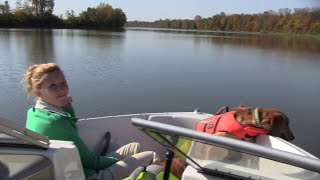 Boating on the Maumee River in Napoleon  8 October 2010 [upl. by Amaryllis]