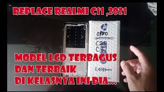 REPLACE REALMI C112021  MODEL LCD TERBAGUS INI DIA [upl. by Vardon541]