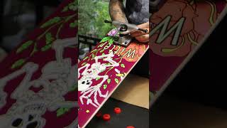 Setting up a freestyle complete skateboard  Witter ChengUntitled [upl. by Ellennahc]