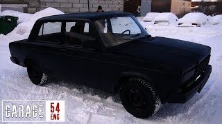 Painting a Lada with some homebrewed Vantablack paint [upl. by Ernestine]