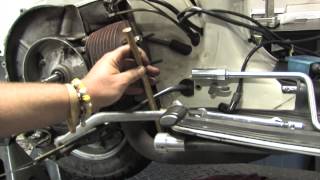 Rebuild a Vespa P125 Motor Part 1 Engine TearDown [upl. by Sharline]