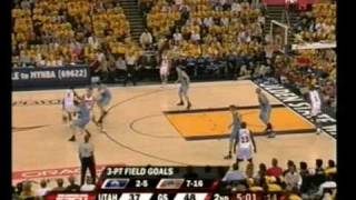 Andris Biedrins dunk vs Jazz 2007 playoffs [upl. by Hudnut]