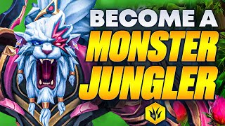 5 Stages To Become A MONSTER Jungler Coaching For Each Rank To Get HIGH ELO [upl. by Eli]