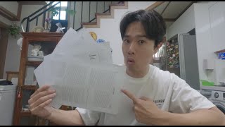 Im 32 year old average Korean man Can you solve Korean English Test [upl. by Hannad]