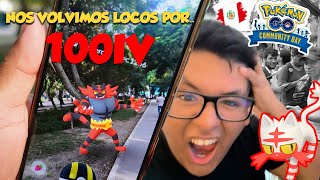 😱EL LITTEN 100 IV QUE VOLVIO LOCO A MEDIO LIMA  COMMUNITY DAY LITTEN  POKEMON GO PERU 2024 [upl. by Rehpetsirhc]