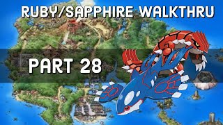 Pokemon RubySapphire Walkthrough  Part 28  Seafloor Cavern [upl. by Dudley998]