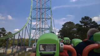 Kingda Ka POV Back Row Summer 2022 The Tallest Roller Coaster on Earth [upl. by Atel]