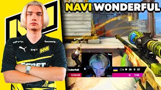 NAVI NEW PLAYER  W0NDERFUL  HIGHLIGHTS  CSGO  CS2 [upl. by Zedecrem783]