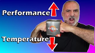 Increase AMD Ryzen CPU performance and reduce its temperature with AMD Ryzen Master [upl. by Ardnasxela]