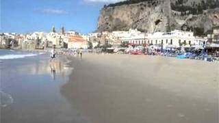 Lido Poseidon beach in Cefalù Sicily [upl. by Aisereht113]