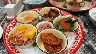 Peranakan Set 16 Ellenborough Market Cafe Paradox Merchant Court Singapore  Clark Quay [upl. by Laeynad948]