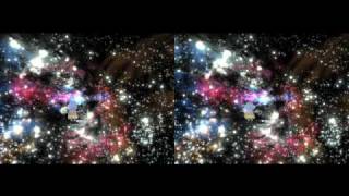 3D立体視テスト動画宇宙 [upl. by Onaicul]