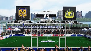 JIANGSU SUNING VS AL NASSR FC FIFA STREET FIFA VOLTA FC 24 [upl. by Nylarej675]