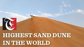 The highest sand dune in the world is in Oman [upl. by Obmar]