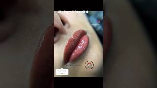 Lip Tattoo liptattoo fyp ytshort pmulips pmu lips lipcolor lipstick liplover ytshorts [upl. by Dorice]