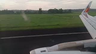 Aircraft Landing at Iloilo Airport [upl. by Pennie]