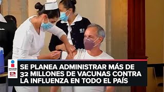 Arranca vacunación contra influenza prevén aplicar más de 32 millones de dosis [upl. by Ainoda]