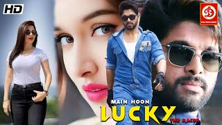 Main Hoon Lucky The Racer New South Blockbuster Hindi Dub Action Movie  Allu Arjun Shruti saloni [upl. by Burra]