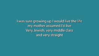 Falsettos  Holding to the Ground  instrumental  lyrics karaoke [upl. by Meehahs]