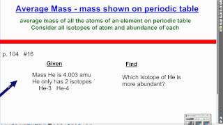 How to determine which isotope is the most abundant [upl. by Adnima232]