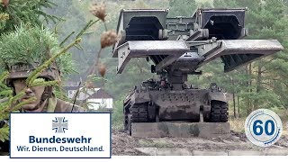 60 Sekunden Bundeswehr Brückenlegepanzer Biber [upl. by Bonns704]