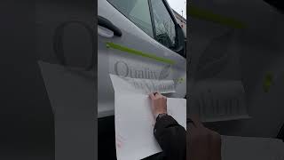 More Quality in Motion installation vinylgraphics satisfying oddlysatisfying vinylwrap [upl. by Nallek]