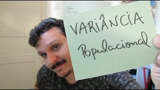 Variância Populacional  Com Exemplos [upl. by Atnek]