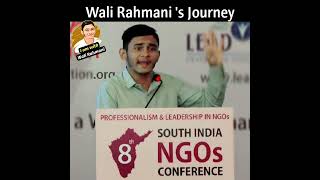 Wali Rahmani s journey Excellent speech to Indian Muslims  Latest 2022 [upl. by Eirak276]