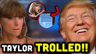 Taylor Swift FREAKS OUT MidPerformance as ‘TRUMP 2024’ Banners Fly Over Concert – Swifties LOSE IT [upl. by Rubi]