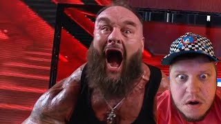 BRAUN STROWMAN RETURNS ON WWE RAW REACTION [upl. by Pierrepont]