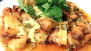 LOADED SPICY BAKED CHICKEN AND POTATO RECIPE   Gregs Kitchen [upl. by Aicilram]