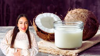 🥥Que tan SANA es la LECHE DE COCO✨Leche de Coco BENEFICIOS Y CONTRAS💚COCO Beneficios para la SALUD [upl. by Kruter]