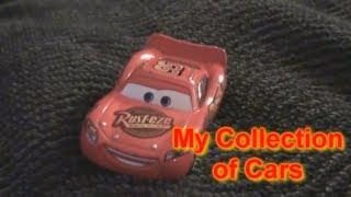 Disney Pixar cars collection with Cars from Cars 1 and Cars 2 with a lot of Lightning Mcqueens [upl. by Azilem564]