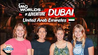 IMG Worlds of Adventure Dubai 🇦🇪 Indoor Theme Park Best Rides  Complete Tour 197 Countries 3 Kids [upl. by Schilit390]