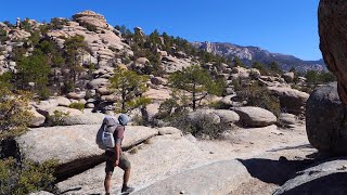 Backpacking Mount Lemmons Pusch Ridge Wilderness of Rocks Box Camp Romero Pass West Fork Sabino [upl. by Stanfill]