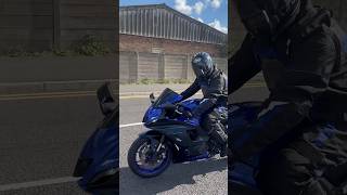 Yamaha R7 Sound Aggressive Launch Control Brutality💥💨 r7 yamaha motorcycle shorts [upl. by Auhsot70]