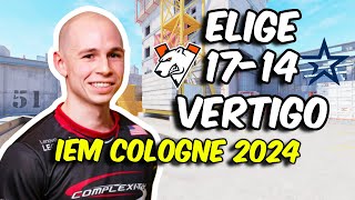 CS2 POV Complexity EliGE 1714 vs Virtuspro Vertigo  IEM Cologne 2024 [upl. by Lederer]