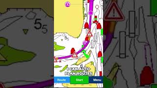 Bridge Marina Boating Tip Try This Navigational App boat shorts [upl. by Nisen404]