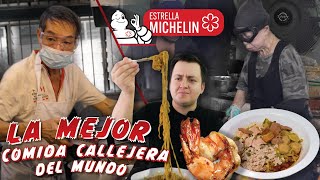 La mejor comida callejera del MUNDO🌍 Comida callejera con estrella Michelin 🌟 [upl. by Atirec]