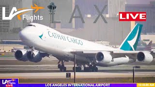 🔴LIVE Los Angeles International Airport  LAX LIVE  LAX Plane Spotting [upl. by Anali]