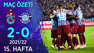 Trabzonspor 20 Adana Demirspor MAÇ ÖZETİ  15 Hafta  202122 [upl. by Nylirehs]