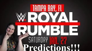 WWE Royal Rumble Predictions 2024 [upl. by Shapiro252]