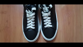 Baldinini black leather sneakers made in Italy size 43 [upl. by Laverne]